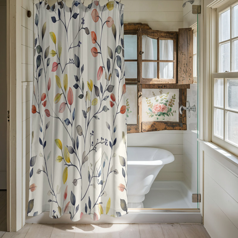 Spring Sweep - Rideau de douche Premium, H 74 po x l 71 po