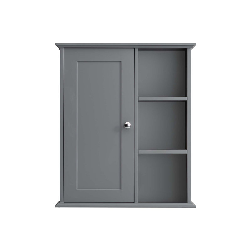 Armoire murale de salle de bain, Gris