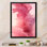 Rose polaire radiance fumée III - impression d'art abstrait mural