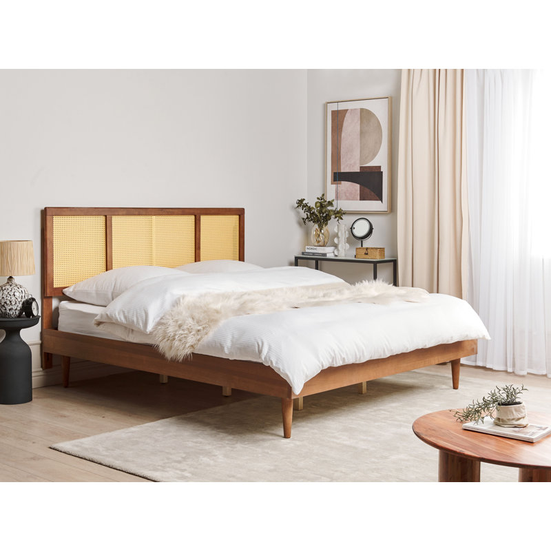 Amaj Solid Wood Storage Bed, European Kingsize (160 x 200cm)