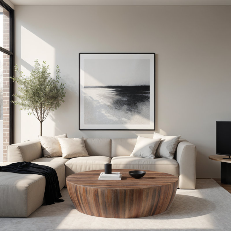 Ruth Solid Wood Single Coffee Table