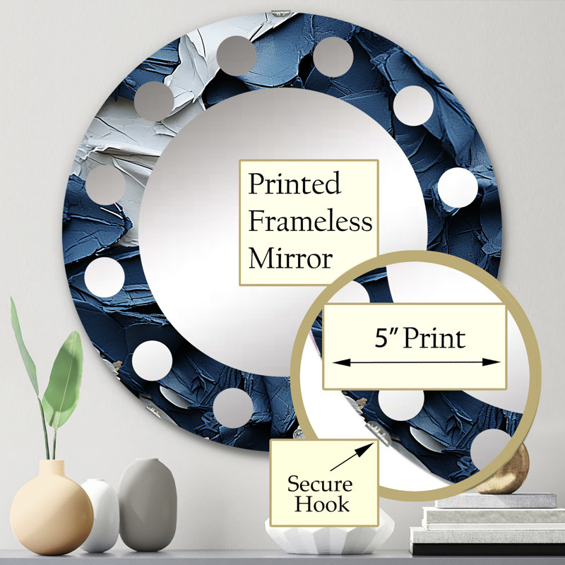 Miroir mural Carana, 24 po x 24 po