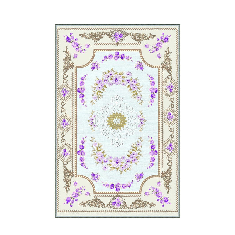 Antibacterial Hall Carpet, 31.5 x 59.1 inches | 100% Polyester, 0.4 in Pile Height, Non-Slip PVC Felt Dot Underside | Machine Washable, 3D Digital Printing | Durable & Stylish for Entryway, Living Room, or Bedroom