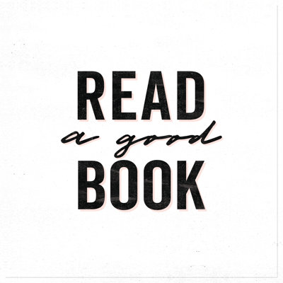 Read A Good Book - Wrapped Canvas Print