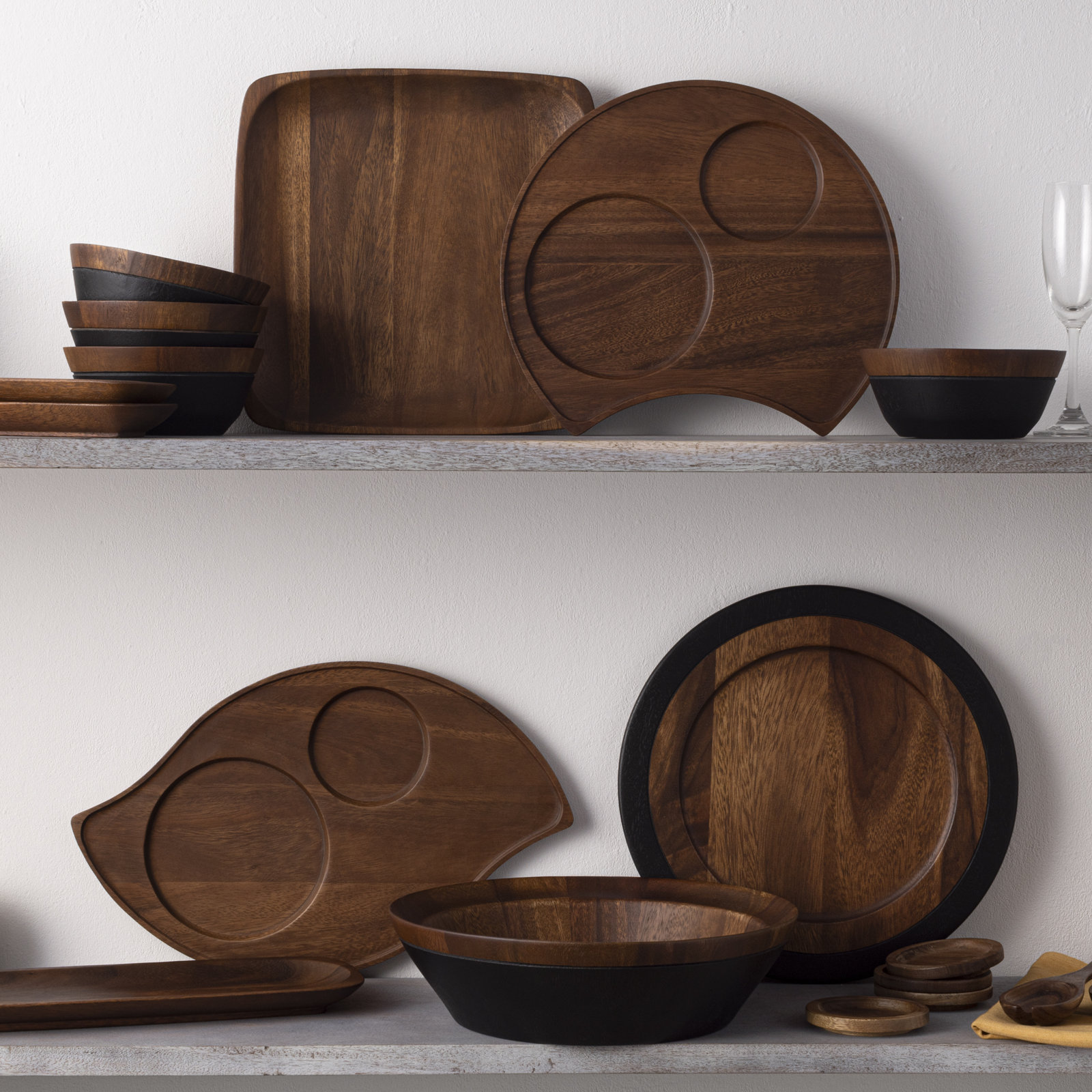 Kona Wood Rectangular Platter