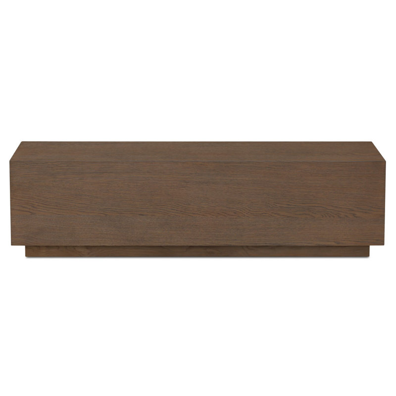 Sawyer Coffee Table Dark Brown, Dark Brown Wood