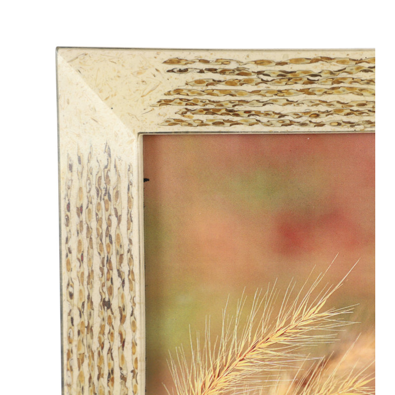 Cadre photo rectangulaire en herbe Sentimento, 8 po x 10 po