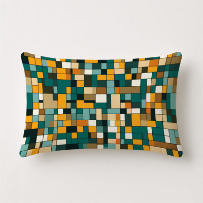 Soil Squares Indoor And Outdoor Pillow