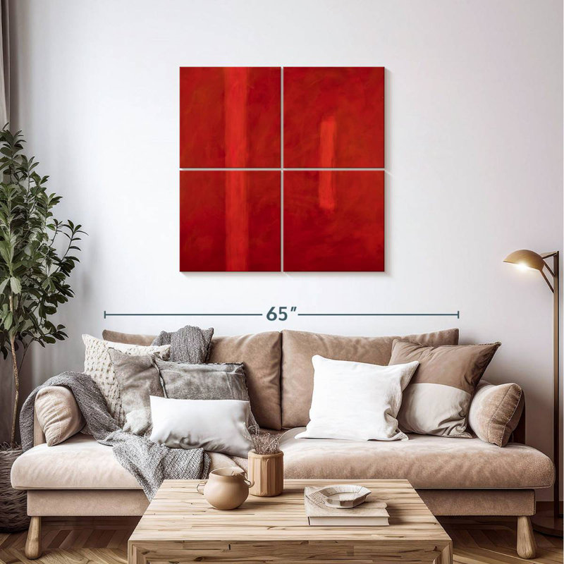 Passionate Response, 38" H x 38" W