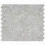 Honeycomb 2" x 2" Marble Mosaic Floor & Wall Tile-86884242