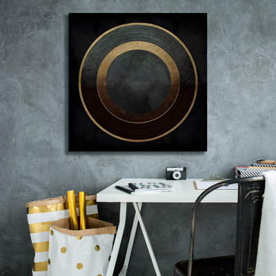 «Minimal Abstract Black 1» par Petals Prints Design