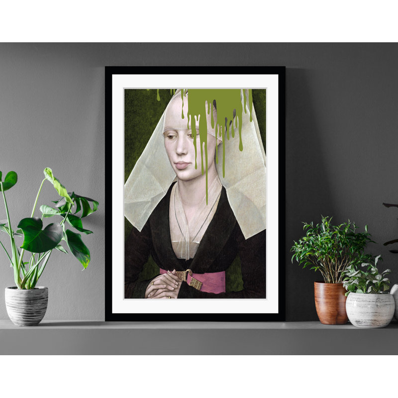 Woman - Single Picture Frame Print, 40 cm H x 30 cm W