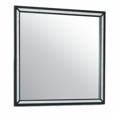 Miroir d'intérieur, miroir de chambre à coucher de conception moderne, miroir rectangulaire pour la maison