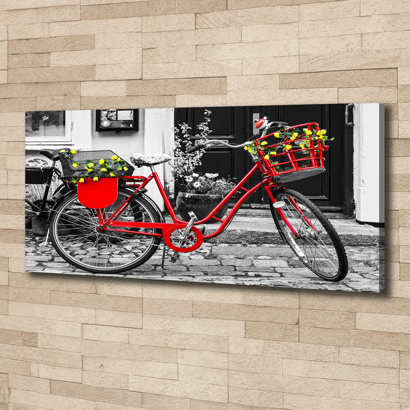 City Bike - Wrapped Canvas Print