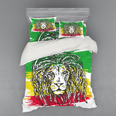 Rasta Eclectic Paisley Duvet Cover