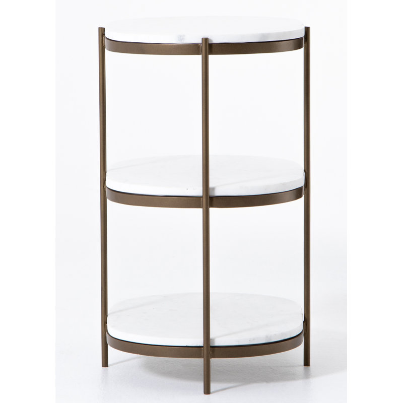 Felix Nightstand, Brass
