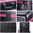Aluminum 4 Compartment Makeup Organizer