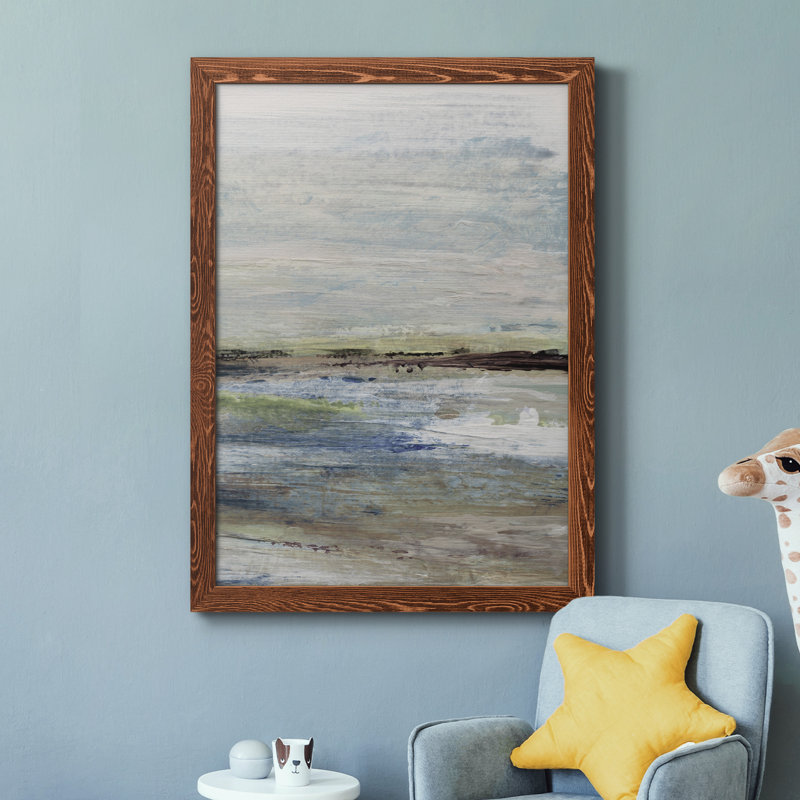 Wetlands II - Peinture sur toile encadrée, H 37,5 po x l 27,5 po x P 1,5 po, Érable