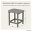 Table d'appoint POLYWOOD South Beach 18 "-30469657