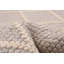 Tapis gris Francesine unique en son genre 10 pi 1 po x 13 pi 10 po