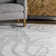 Tapis argent / gris
