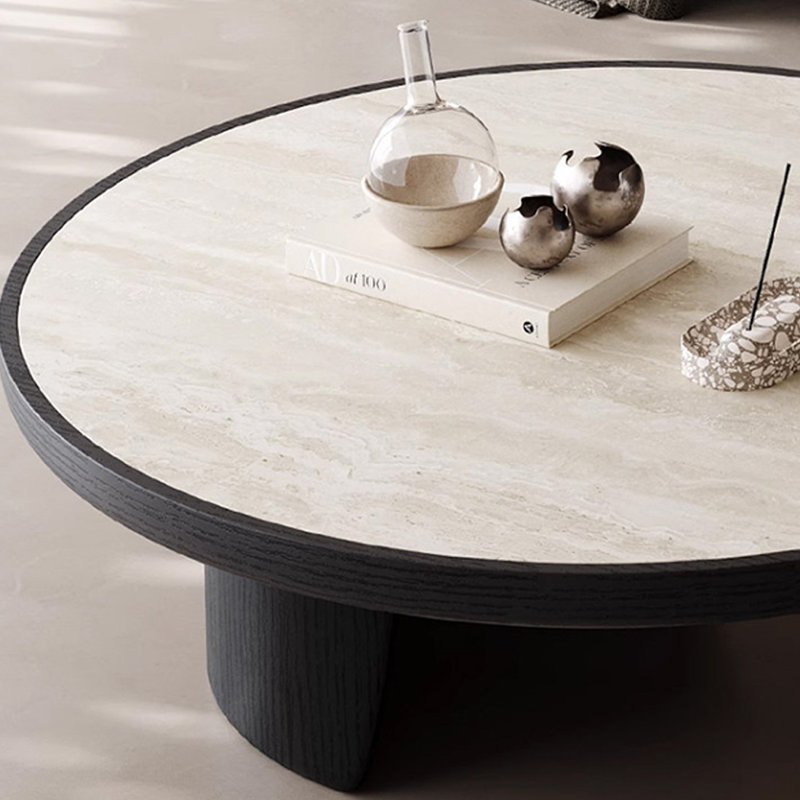 Orren Ellis Modern Sintered Stone Coffee Table Set | Wayfair