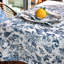 Nappe French Home Honeysuckle 59 "X 98" - Indigo-119315912-119315911