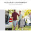 Ensemble de 2 chaises longues pliantes Outsunny