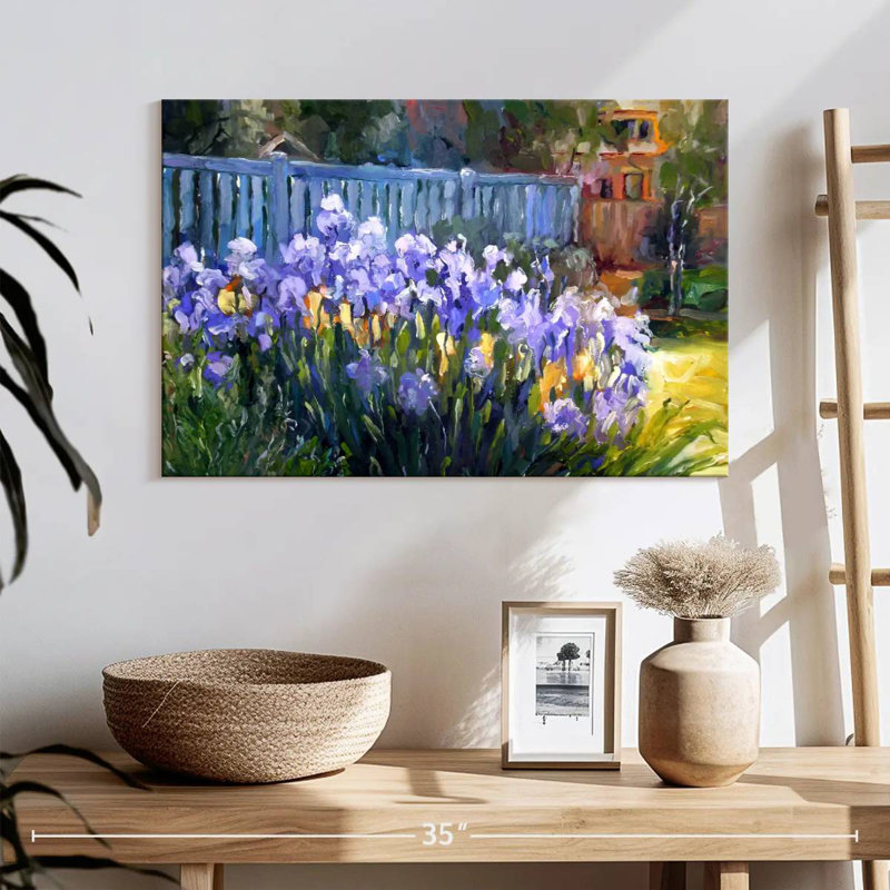 Fleurs Harisk Iris, H 16 po x l 24 po