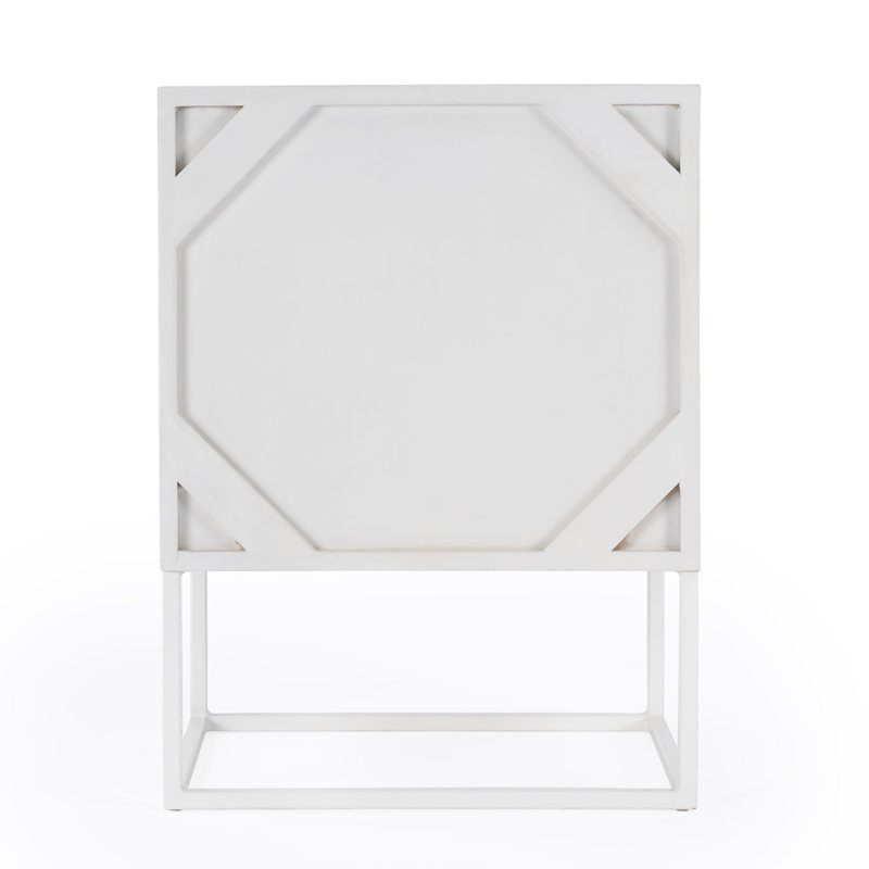Lennasa 2 drawers Nightstand