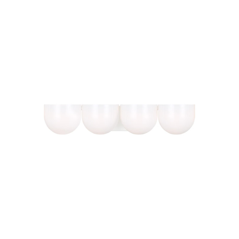 Cheverny 4 - Light Vanity Light, Matte White