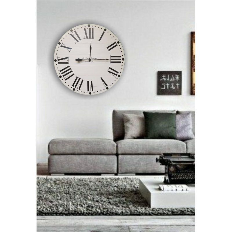 Horloge murale surdimensionnée campagne Witten, Petit