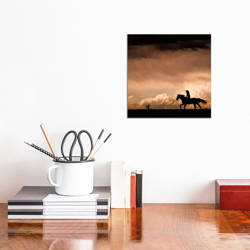 Ride The Storm #2 by Dan Ballard - Wrapped Canvas Print, 30.48 cm H x 30.48 cm W