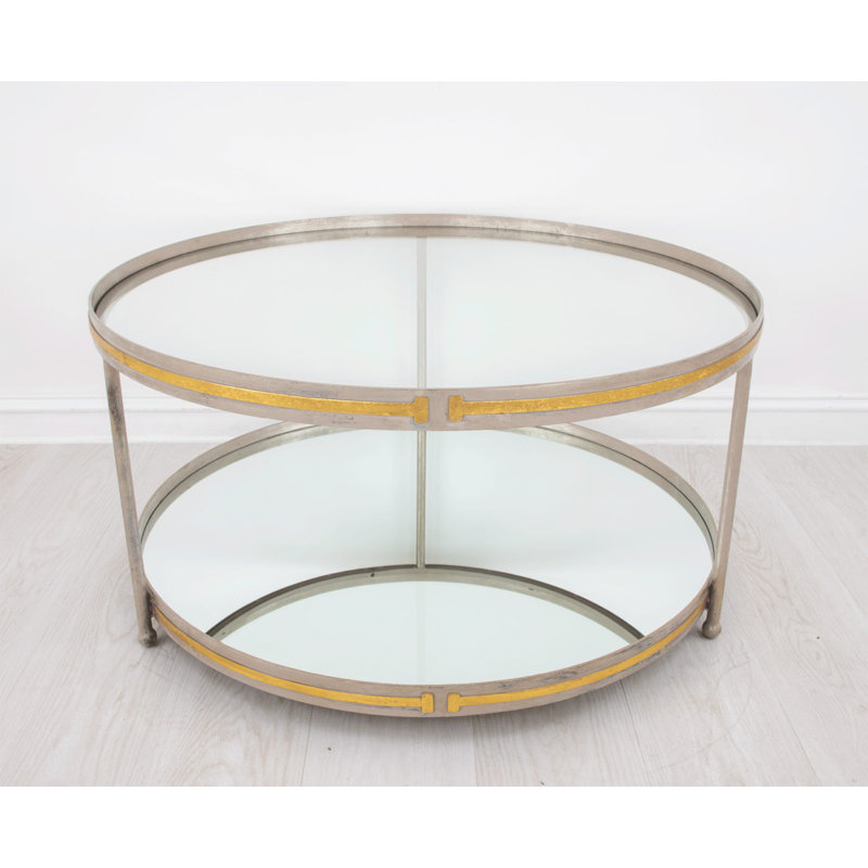 Tiffany Coffee Table, Champagne/Gold