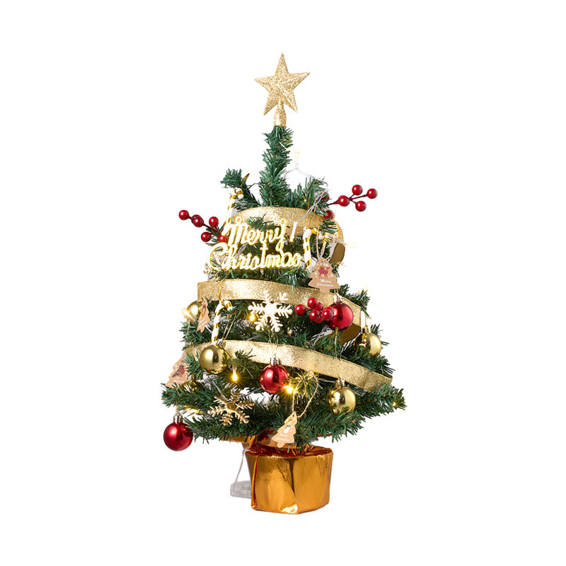 2' H Lighted Artificial Christmas Tree