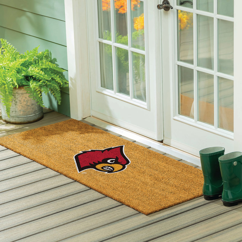 Très grand tapis couleur coco 60 po x 24 po University of Louisville