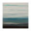 «Sunset Stripes White Grey» par Jurica, reproduction de peinture acrylique sur toile tendue-26857436