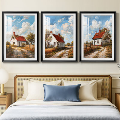 LANDSCAPES Series CIV - Impression personnalisée de qualité supérieure avec mat - 3 pièces
