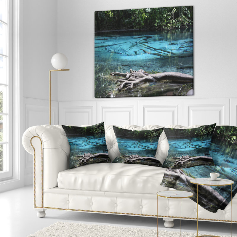 Coussin Landscape Forest, 16 po x 1 po, Coussin décoratif