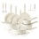 SENSARTE Ceramic Cookware Sets, 15-Piece, Non-toxic Healthy Non Stick, PFAS PTFE PFOA PFOS Free