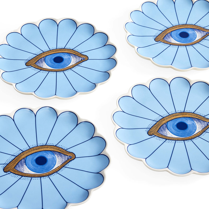 Fleur Small Plate Set