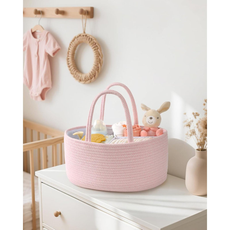 Rebrilliant Storage Bag, 18cm H x 36cm W x 22cm D, Pink