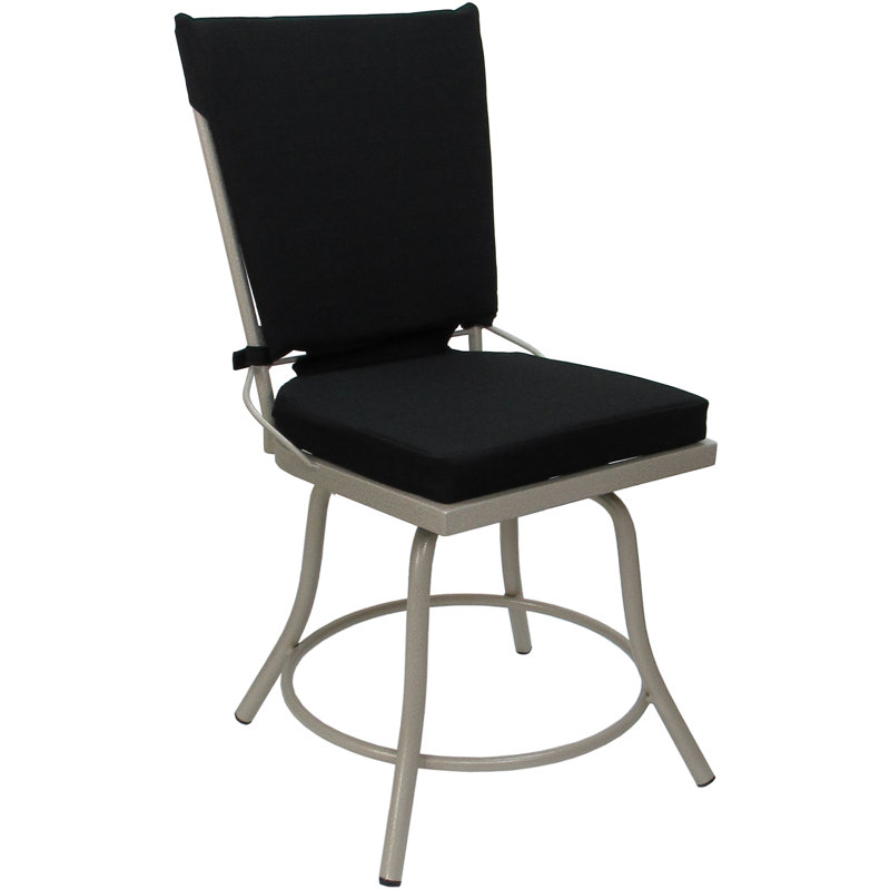 Chaise d'appoint Jerin, Noir / beige