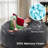 3.5FT Large Bean Bag Chair, Memory Foam, Washable Soft Suede Cover, Reinforced Zipper, for Kids Teens Adults-1936168039
