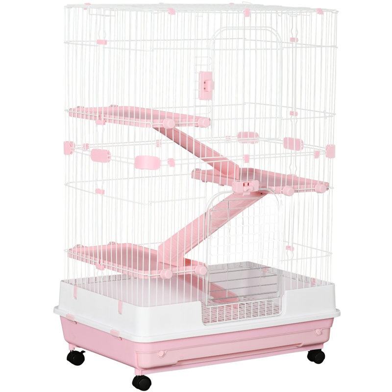 Cage à lapin avec roulettes Rabbit Hut