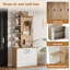 Hall Tree 75cm Wide with Shoe Storage