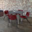 Plateau de table Kee, 4 chaises empilables-1528929529-1528929523-1562182173