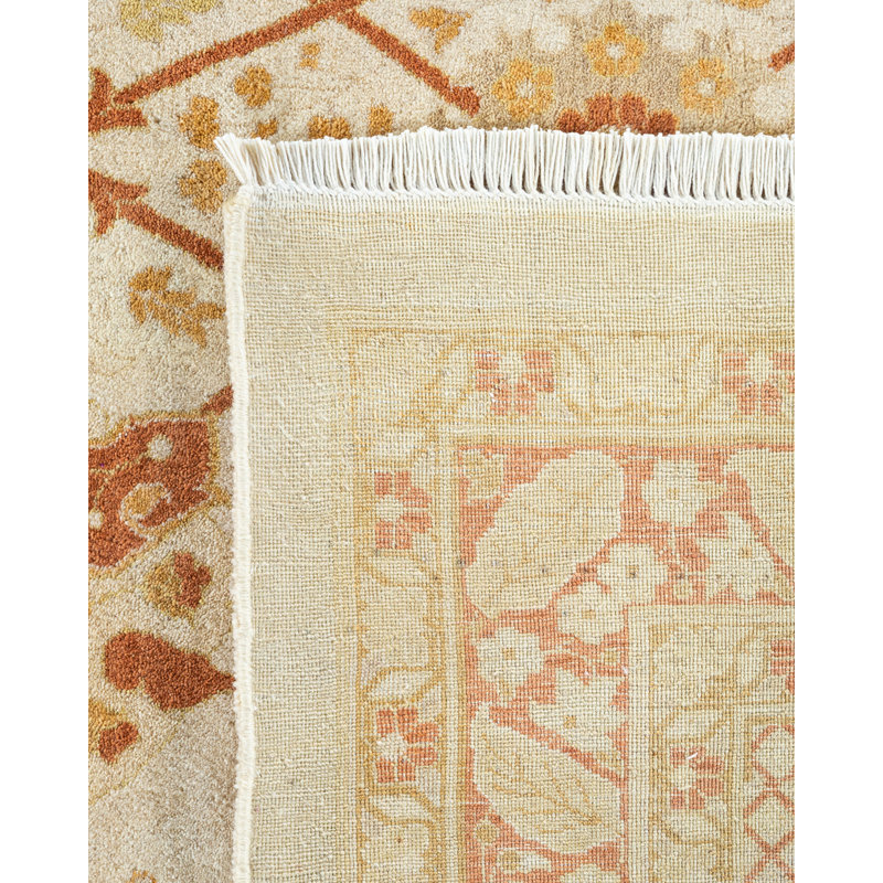 Classic One-of-a-Kind 9'3" X 11'10" Hand Knotted Area Rug