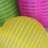 10 Piece Multi-Colour Round Chinese Lantern Garden and Patio Lights 8" Spacing Set
