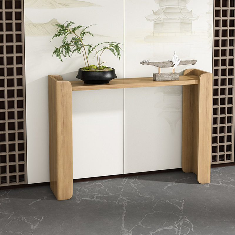 Console Modern Minimalist, H 31,5 po x l 47,24 po x P 13,39 po, Naturel